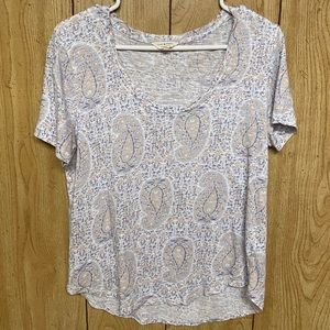 Lucky Brand | Boho Blouse Tee